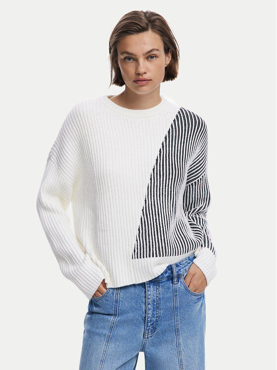 Свитер regular fit Nome 25WWJF26 Desigual, белый
Свитер regular fit Nome 25WWJF26 Desigual, белый