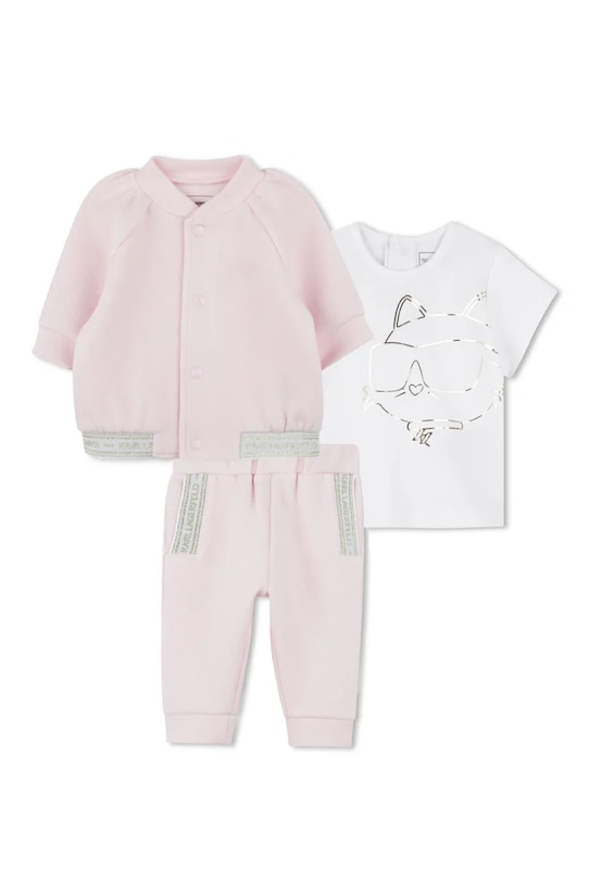 Детский комплект Karl Lagerfeld, розовый
Детский комплект Karl Lagerfeld, розовый