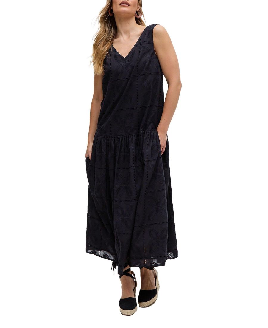 Женское платье-миди Squire с ажурной отделкой и заниженной талией Raffya, Black
Женское платье-миди Squire с ажурной отделкой и заниженной талией Raffya, Black