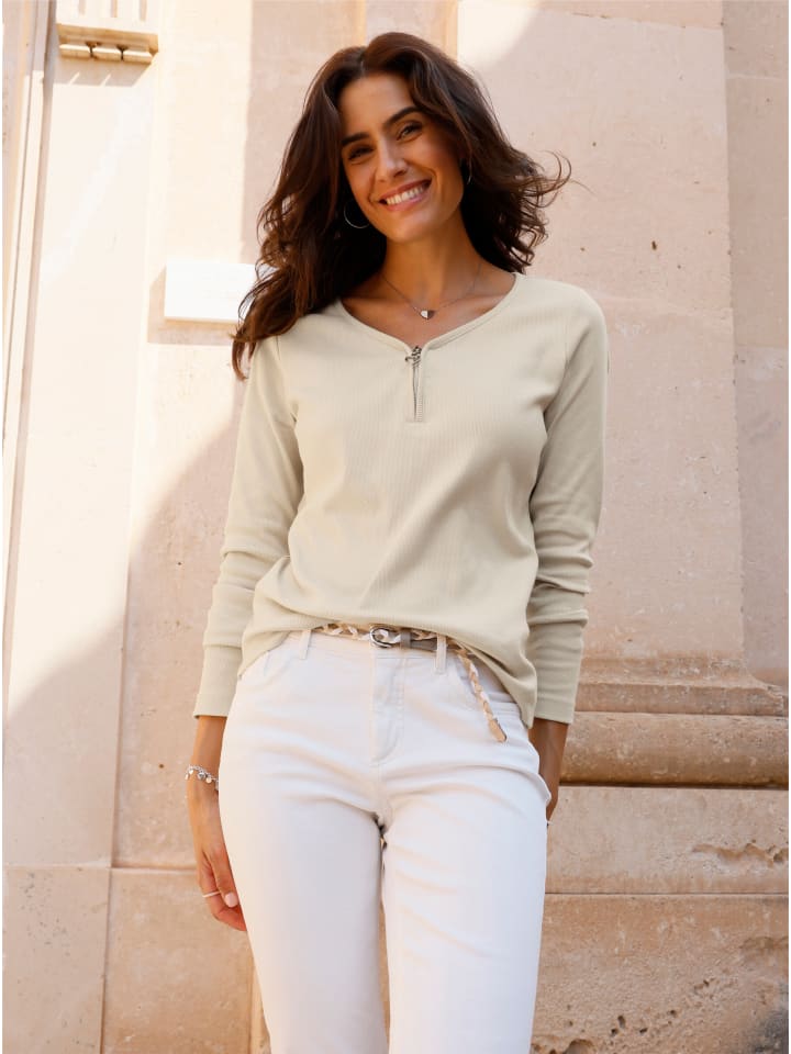 Рубашка в рубчик песочного цвета WITT WEIDEN
Рубашка в рубчик песочного цвета WITT WEIDEN