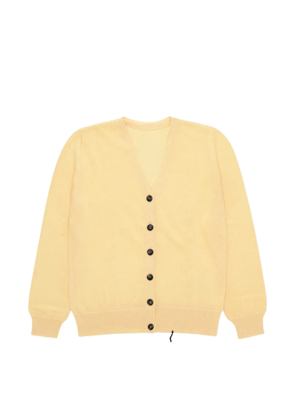 Вязаный жилет на пуговицах Greg Fortela, желтый
Вязаный жилет на пуговицах Greg Fortela, желтый