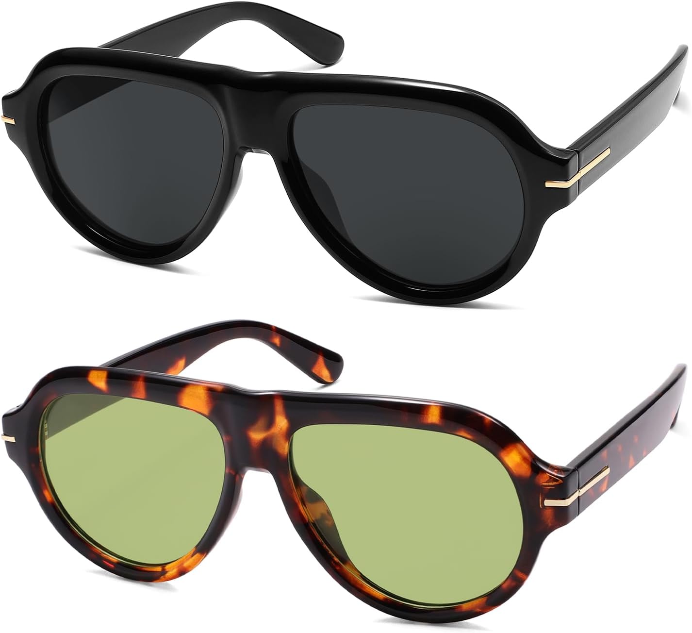 Поляризованные солнцезащитные очки-авиаторы, модные ретро-очки для женщин и мужчин в стиле 90-х, классические винтажные солнцезащитные очки AR82379 HERJOUR, Black/Black+tortoise/Green
Поляризованные солнцезащитные очки-авиаторы, модные ретро-очки для женщин и мужчин в стиле 90-х, классические винтажные солнцезащитные очки AR82379 HERJOUR, Black/Black+tortoise/Green