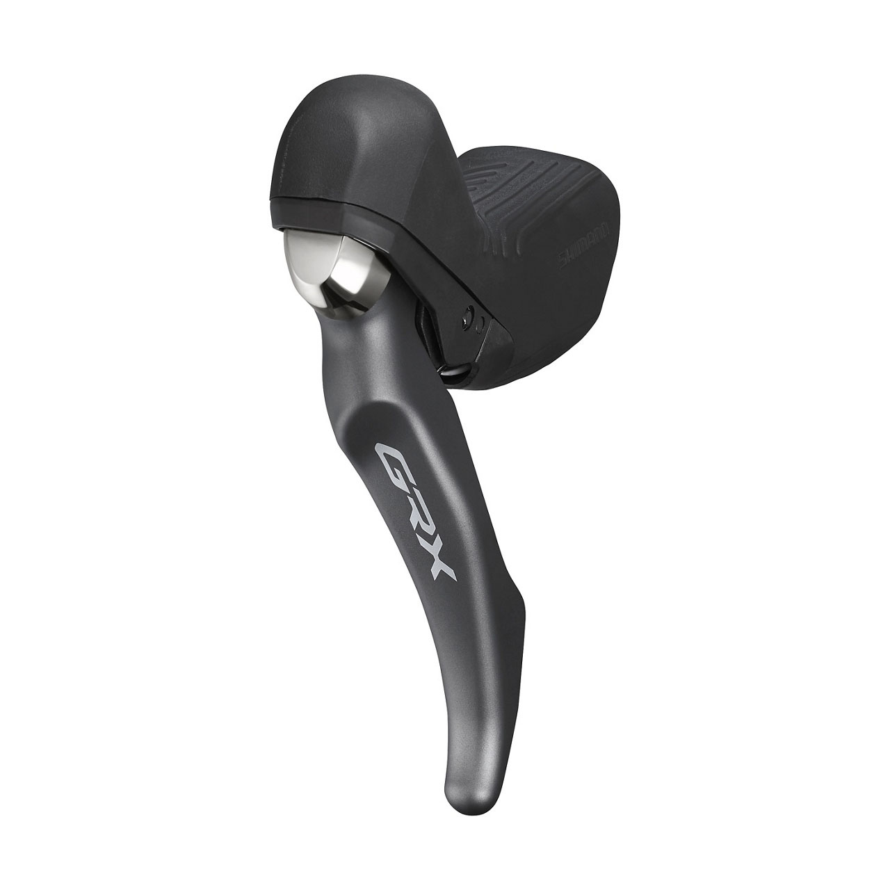 Левая гидравлическая тормозная ручка Shimano GRX BL-RX810-L
Левая гидравлическая тормозная ручка Shimano GRX BL-RX810-L
