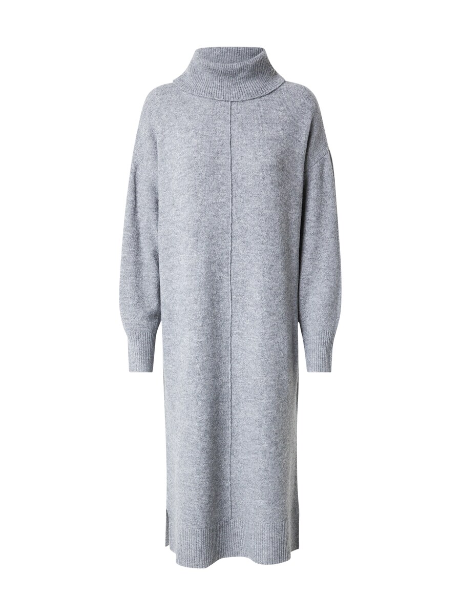 Вязаное платье PIECES Knitted dress, серый 
Вязаное платье PIECES Knitted dress, серый