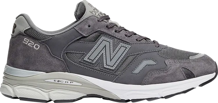 Кроссовки New Balance 920 Made in England 'Charcoal', серый
Кроссовки New Balance 920 Made in England 'Charcoal', серый