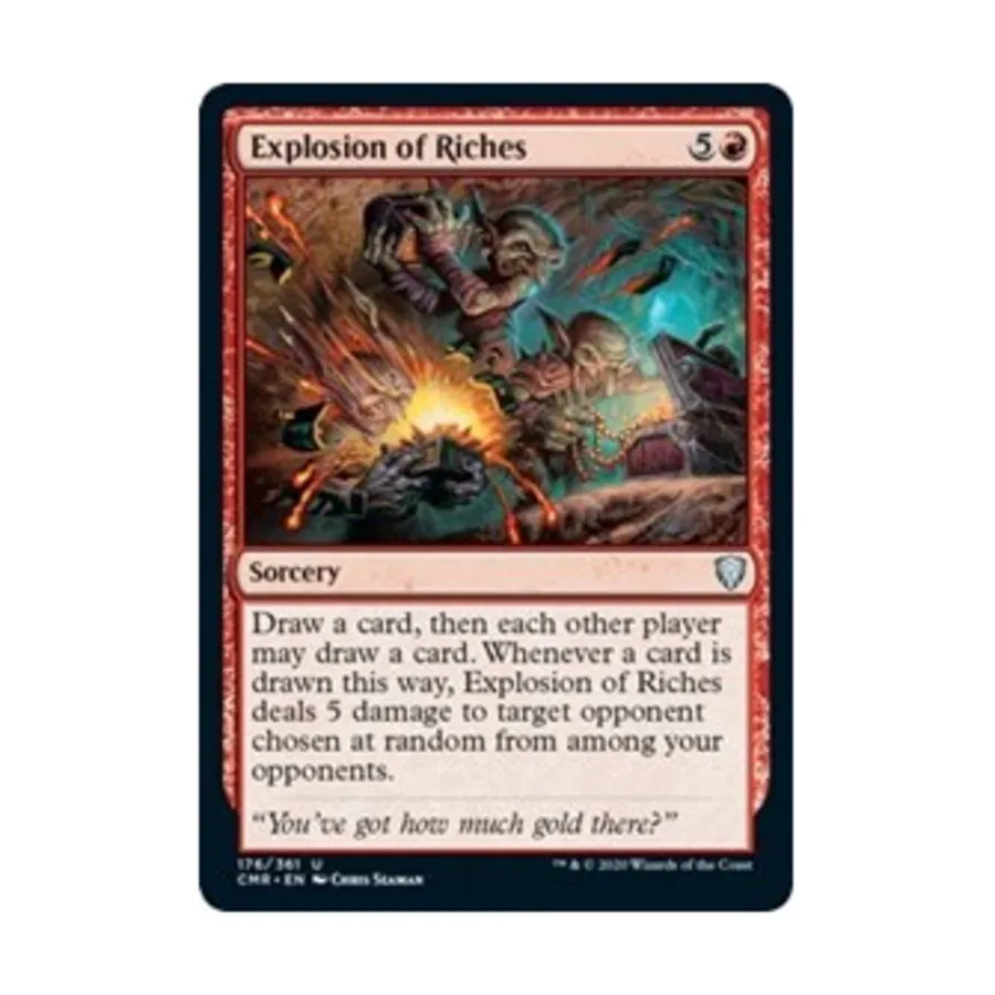 CCG Взрыв богатства (U), MTG - Commander Legends
CCG Взрыв богатства (U), MTG - Commander Legends