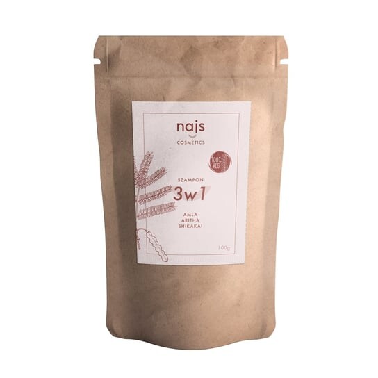 Шампунь Najs 3в1 Амла Арита Шикакай 100г, Najs Cosmetics
Шампунь Najs 3в1 Амла Арита Шикакай 100г, Najs Cosmetics