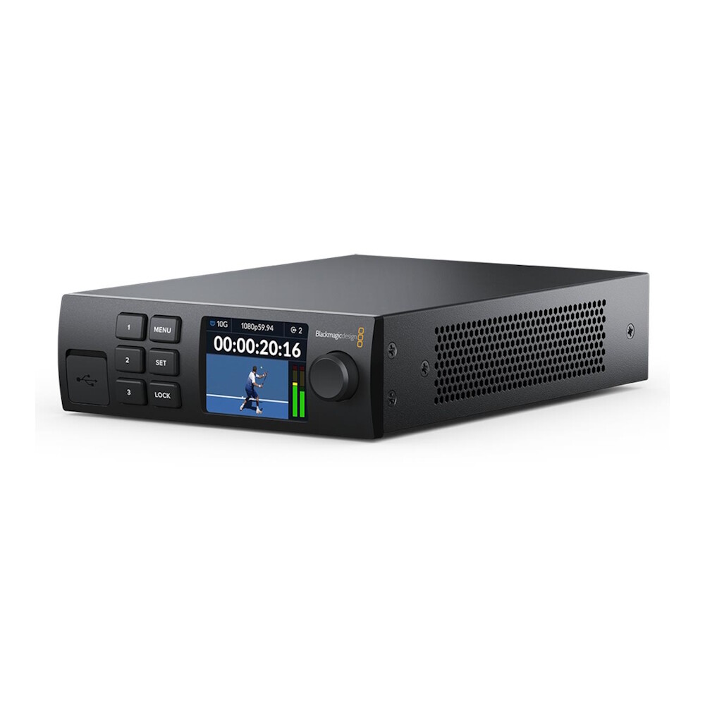 Конвертер Blackmagic Design 2110 IP 3x3G, Черный
Конвертер Blackmagic Design 2110 IP 3x3G, Черный
