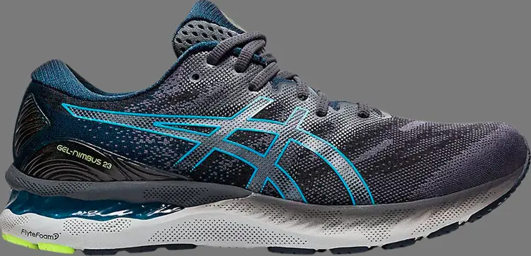 Кроссовки gel nimbus 23 'digital aqua grey' Asics, серый
Кроссовки gel nimbus 23 'digital aqua grey' Asics, серый