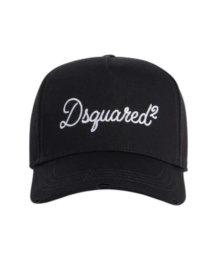 Бейсболка с вышитым логотипом Dsquared2, черный
Бейсболка с вышитым логотипом Dsquared2, черный