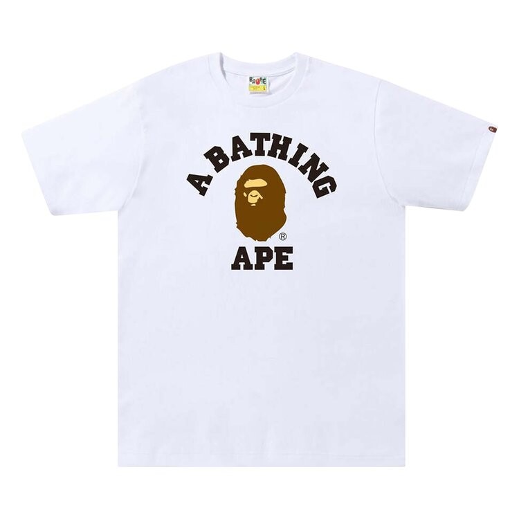 Футболка BAPE College Tee 'White', белый
Футболка BAPE College Tee 'White', белый