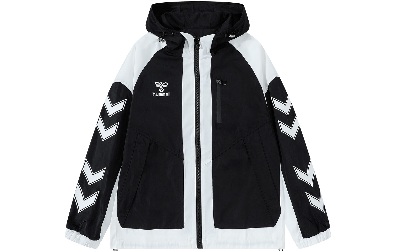 Куртка унисекс Hummel, оранжевый/красный 
Куртка унисекс Hummel, оранжевый/красный