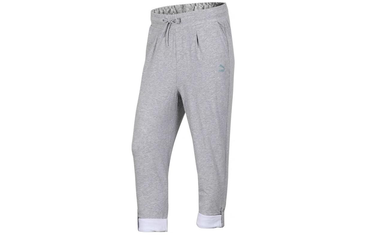 Трикотажные спортивные штаны женские серые Puma
Трикотажные спортивные штаны женские серые Puma
