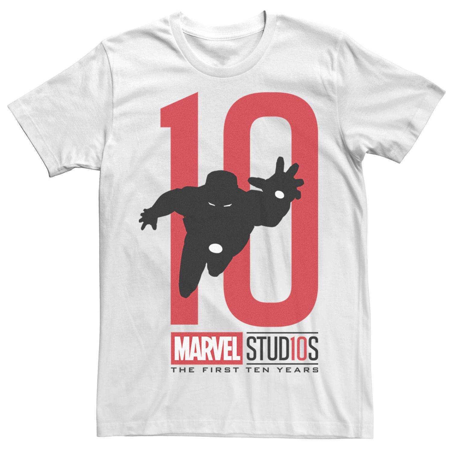 Мужская футболка Studios 10 Years Iron Man с короткими рукавами и рисунком Marvel
Мужская футболка Studios 10 Years Iron Man с короткими рукавами и рисунком Marvel