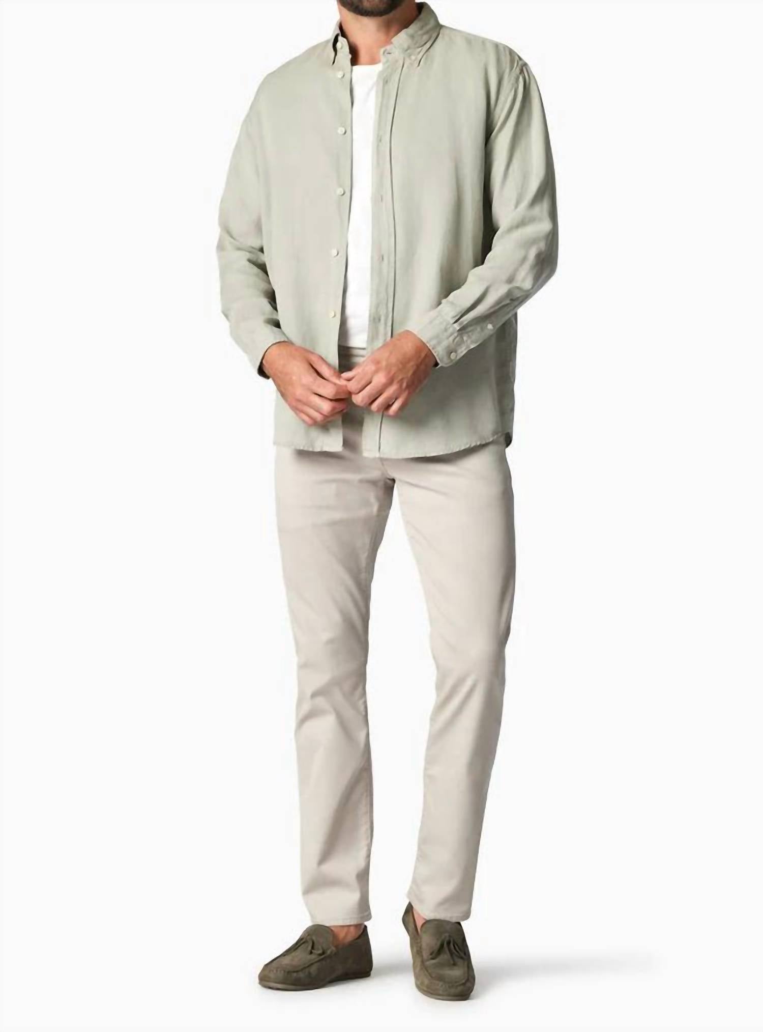 Прямые брюки Courage цвета Oyster Summer Coolmax 34 Heritage
Прямые брюки Courage цвета Oyster Summer Coolmax 34 Heritage