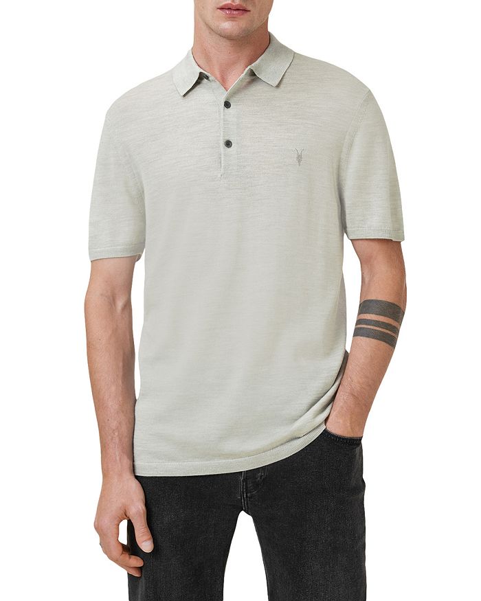 Поло из мериносовой шерсти Mode ALLSAINTS, серый
Поло из мериносовой шерсти Mode ALLSAINTS, серый