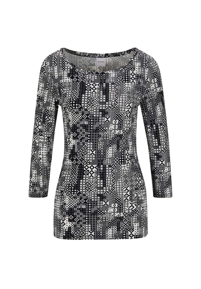 Рубашка с круглым вырезом и рукавами 3/4 Madeleine, мультиколор
Рубашка с круглым вырезом и рукавами 3/4 Madeleine, мультиколор