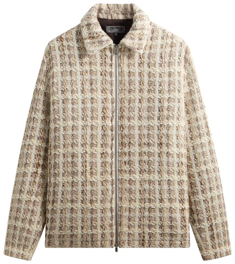 Куртка-бомбер Kith Windowpane Tweed Coaches Jacket, черный
Куртка-бомбер Kith Windowpane Tweed Coaches Jacket, черный
