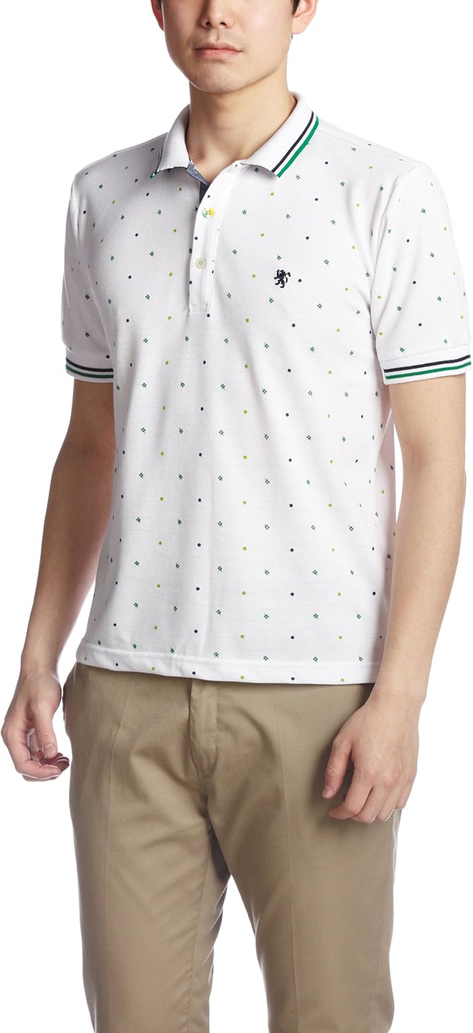 Поло с розовым панк-клеверным узором по всей поверхности Pincponc
Поло с розовым панк-клеверным узором по всей поверхности Pincponc