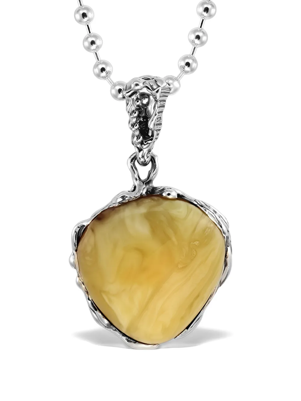 Кулон на цепочке с камнем OBSIDIAN, серебряный
Кулон на цепочке с камнем OBSIDIAN, серебряный