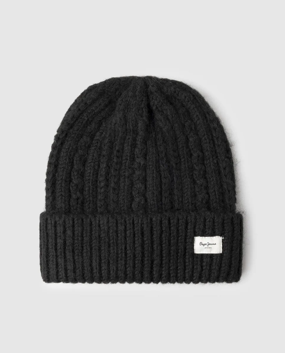 Женская шапка вязаная «елочкой» Pepe Jeans, черный
Женская шапка вязаная «елочкой» Pepe Jeans, черный