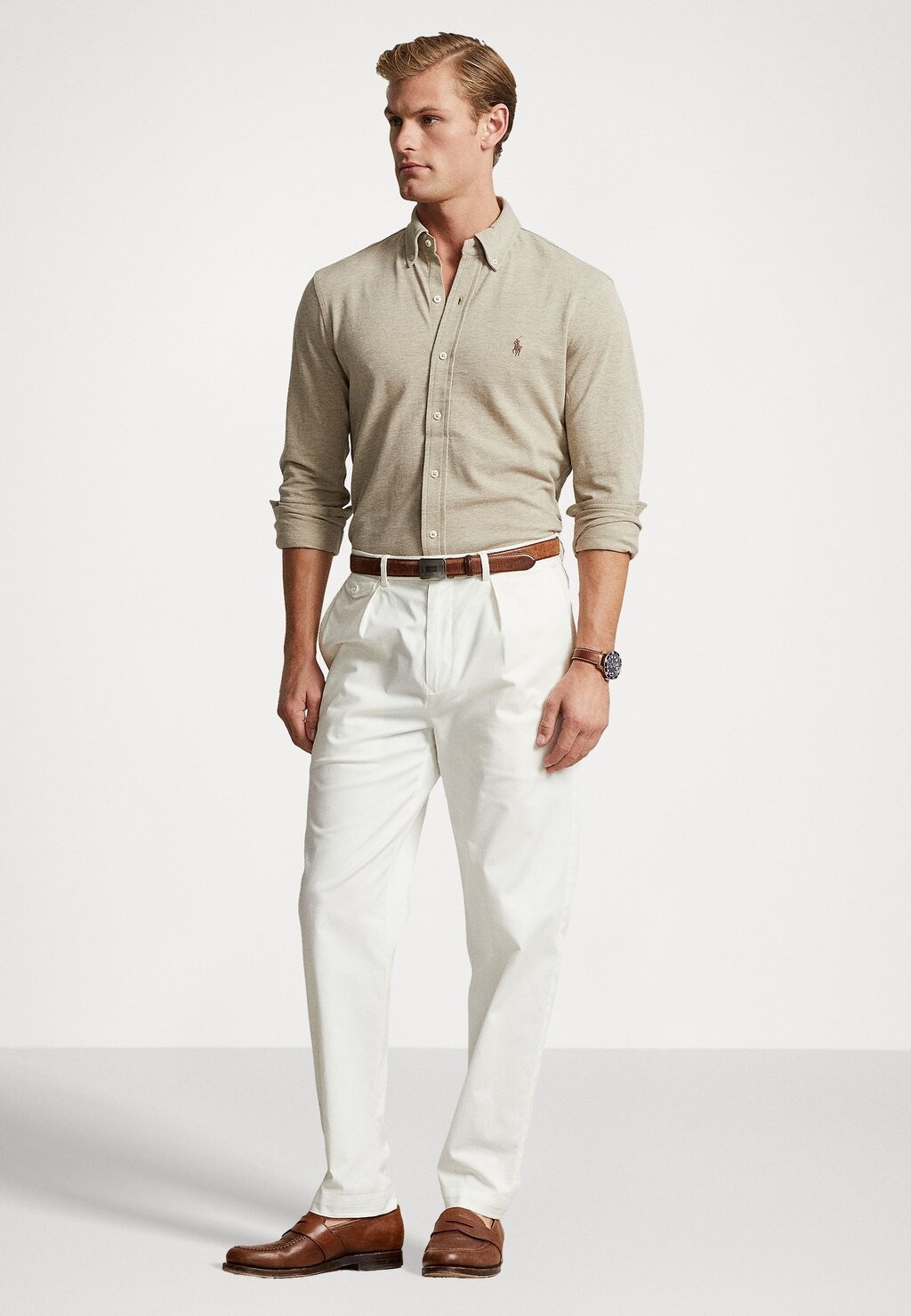 Рубашка LONG SLEEVE Polo Ralph Lauren, тосканский бежевый вереск
Рубашка LONG SLEEVE Polo Ralph Lauren, тосканский бежевый вереск