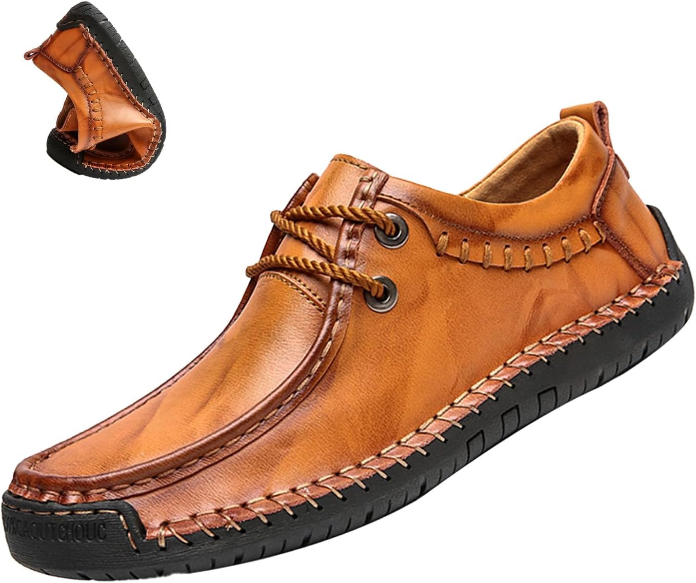 Мужские кожаные повседневные туфли на шнуровке, винтажные комфортные с ручной строчкой, с мягкой нескользящей подошвой, для путешествий, работы, повседневной носки и вождения Blackeeight, желтый
Мужские кожаные повседневные туфли на шнуровке, винтажные комфортные с ручной строчкой, с мягкой нескользящей подошвой, для путешествий, работы, повседневной носки и вождения Blackeeight, желтый