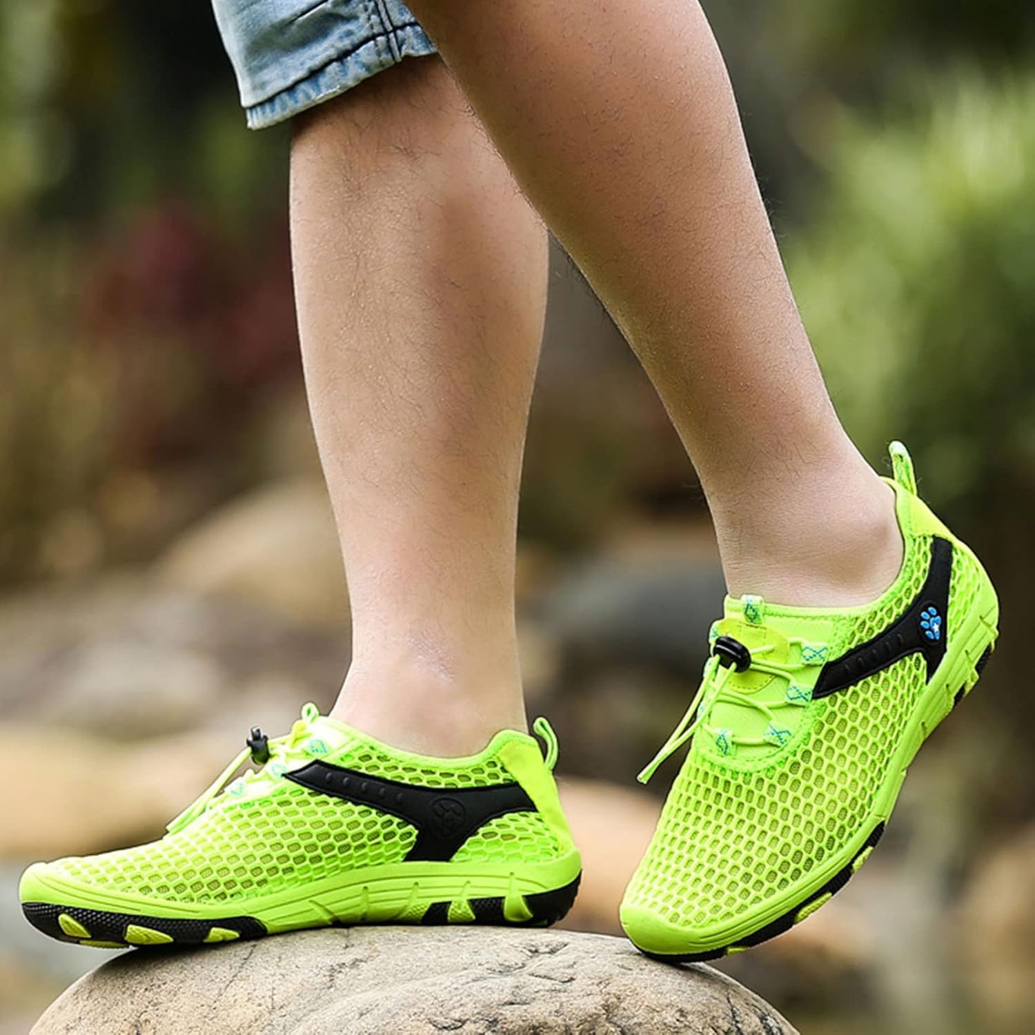 Мужские походные кроссовки Hbeylia, дышащие, с противоскользящей подошвой, без шнурков, с вырезами, низкие спортивные кроссовки для активного отдыха на природе, треккинга и прогулок, зеленый
Мужские походные кроссовки Hbeylia, дышащие, с противоскользящей подошвой, без шнурков, с вырезами, низкие спортивные кроссовки для активного отдыха на природе, треккинга и прогулок, зеленый