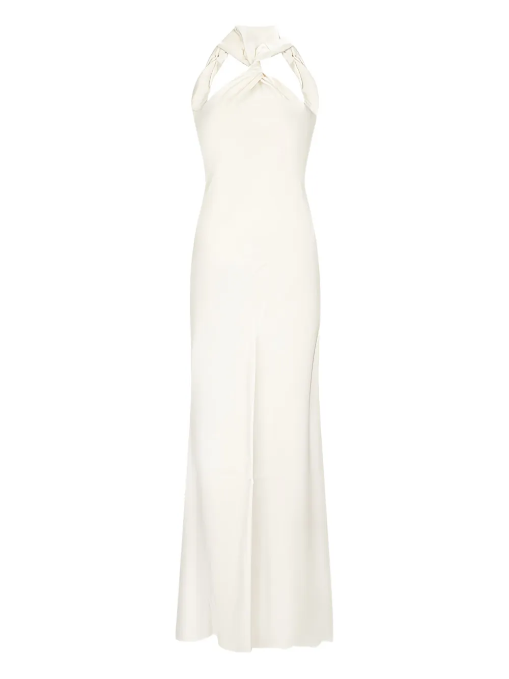 Платье макси с узлом The Attico, белый
Платье макси с узлом The Attico, белый