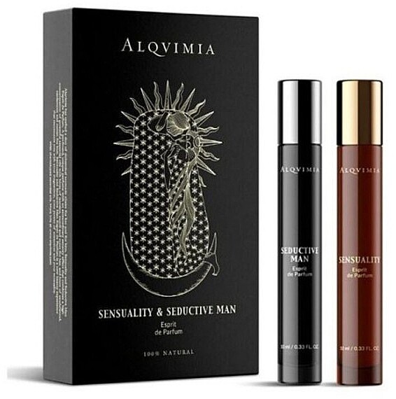 Парфюмерный набор Alqvimia Sensuality & Seductive Man, 2x10мл, 2 предмета
Парфюмерный набор Alqvimia Sensuality & Seductive Man, 2x10мл, 2 предмета