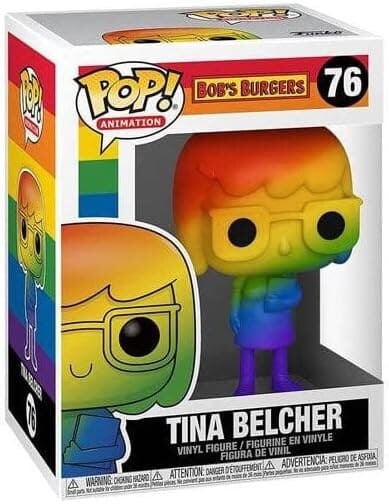 Фигурка Funko POP! Animation: Pride - Tina Belcher (Rainbow)
Фигурка Funko POP! Animation: Pride - Tina Belcher (Rainbow)