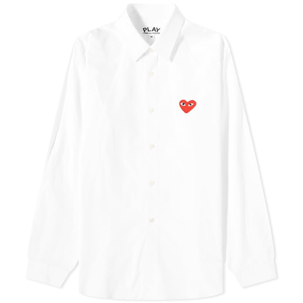 Рубашка Comme des Garçons Play Red Heart Basic Shirt
Рубашка Comme des Garçons Play Red Heart Basic Shirt