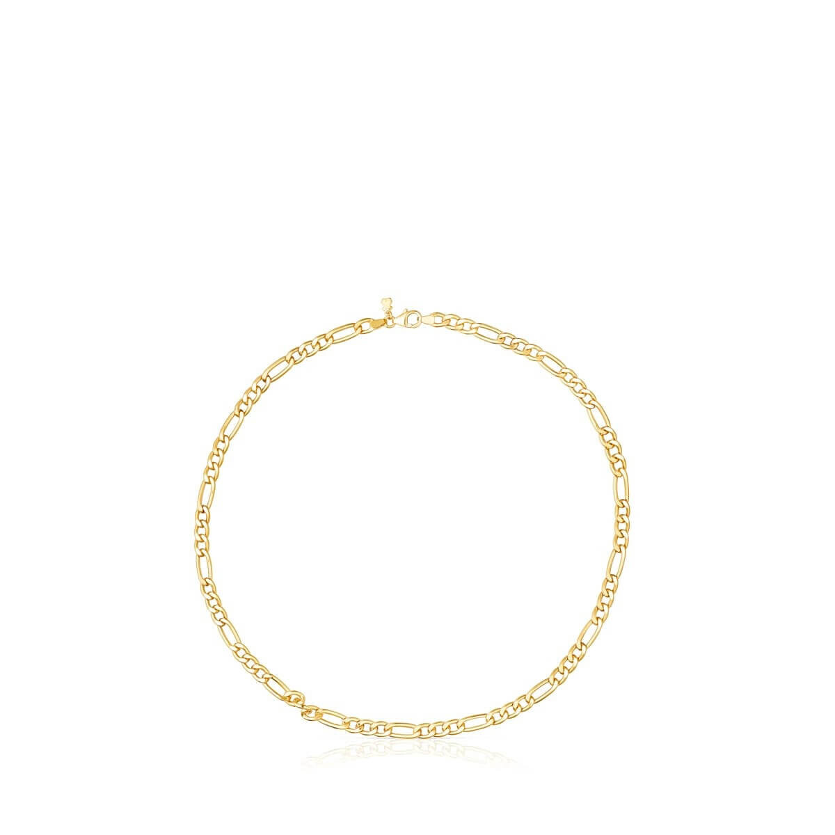 Браслет Tous Chain Curbed, позолоченное серебро 
Браслет Tous Chain Curbed, позолоченное серебро