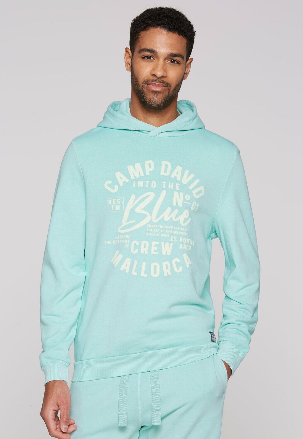 Толстовка Hoodie Camp David, мятный
Толстовка Hoodie Camp David, мятный