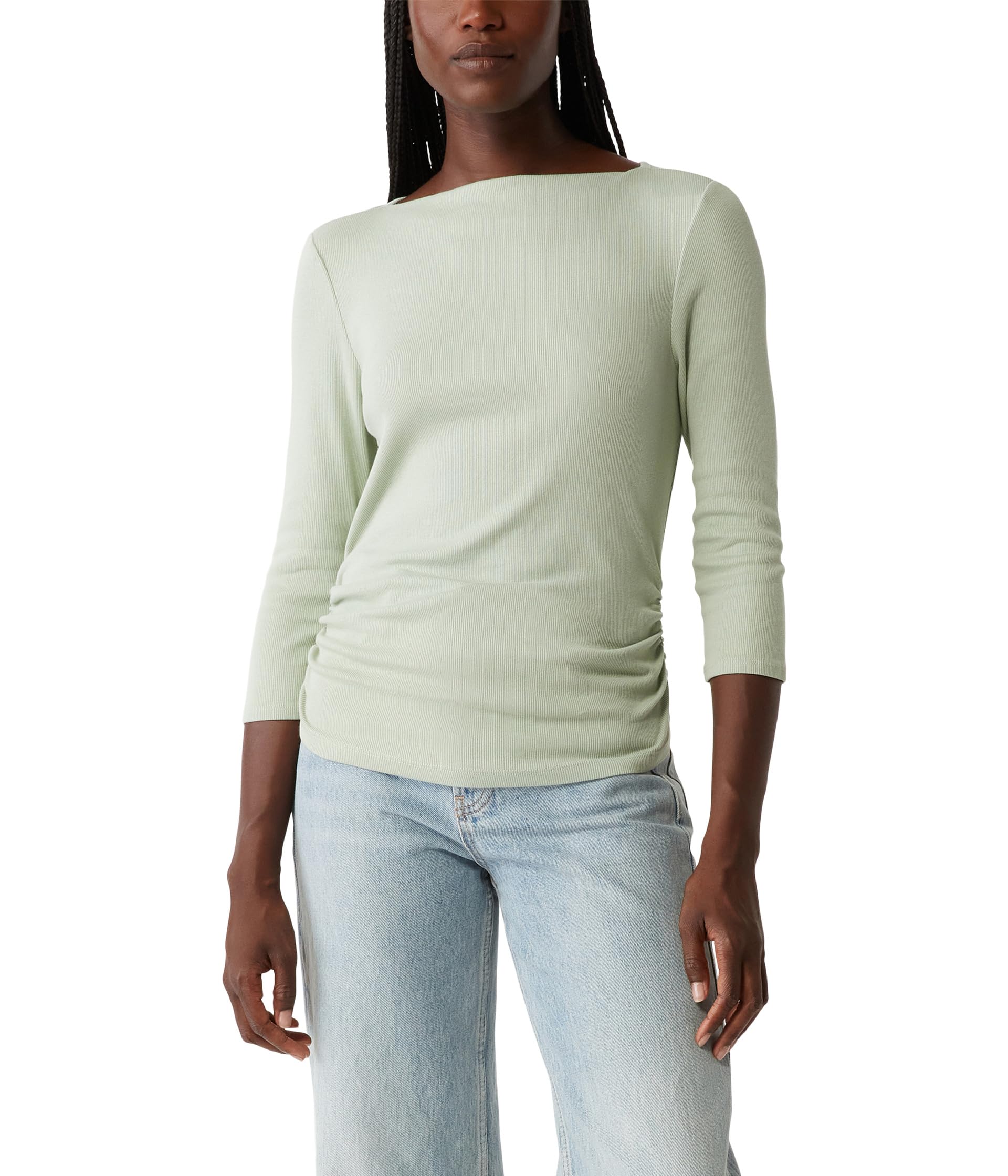 Топ Michael Stars Asha 3/4 Sleeve Straight Neck Top, Seacrest
Топ Michael Stars Asha 3/4 Sleeve Straight Neck Top, Seacrest