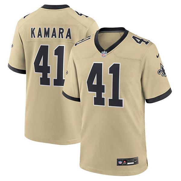 Мужская футболка Alvin Kamara New Orleans Saints Gameday Golds Alternate Game Player Nike
Мужская футболка Alvin Kamara New Orleans Saints Gameday Golds Alternate Game Player Nike