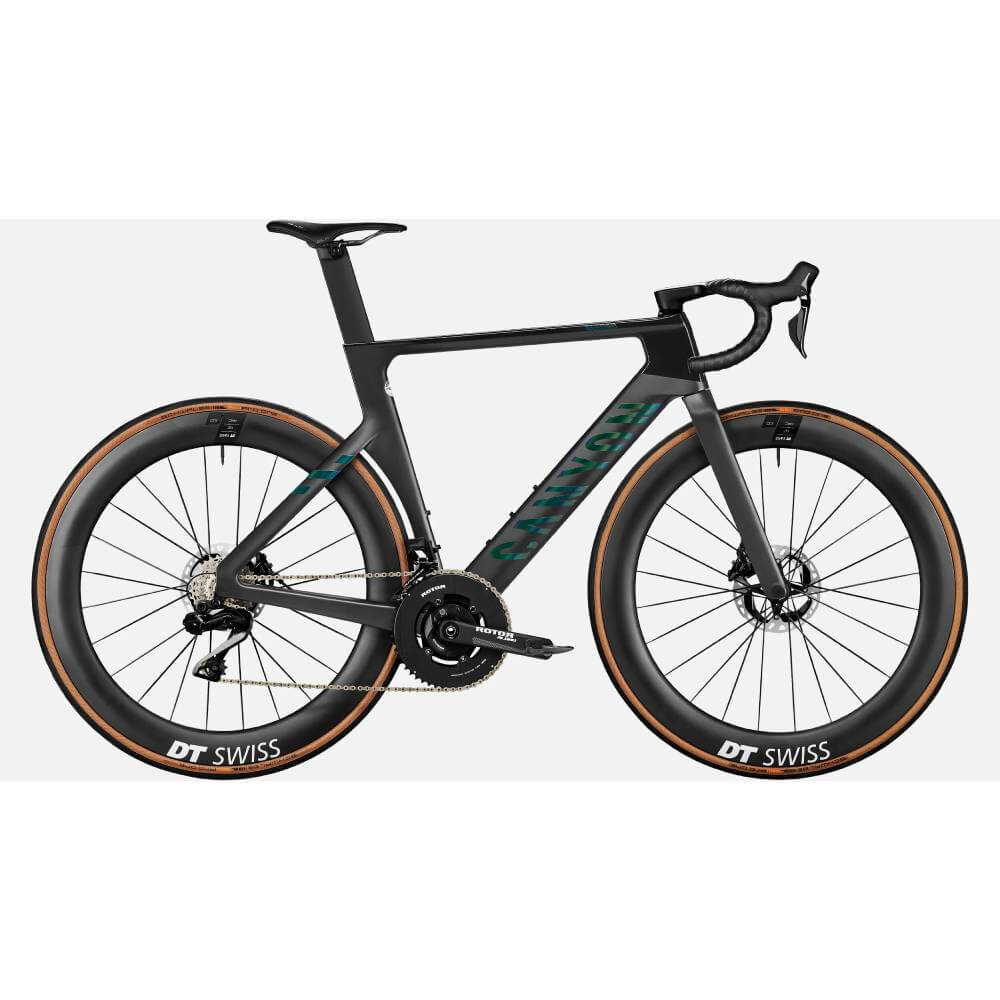 Шоссейный велосипед Canyon Aeroad CFR Di2, черный 
Шоссейный велосипед Canyon Aeroad CFR Di2, черный