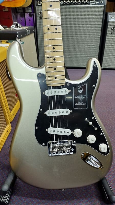 Стратокастер Fender к 75-летию 75th Anniversary Stratocaster, Серый, Стратокастер Fender к 75-летию 75th Anniversary Stratocaster
Стратокастер Fender к 75-летию 75th Anniversary Stratocaster, Серый, Стратокастер Fender к 75-летию 75th Anniversary Stratocaster