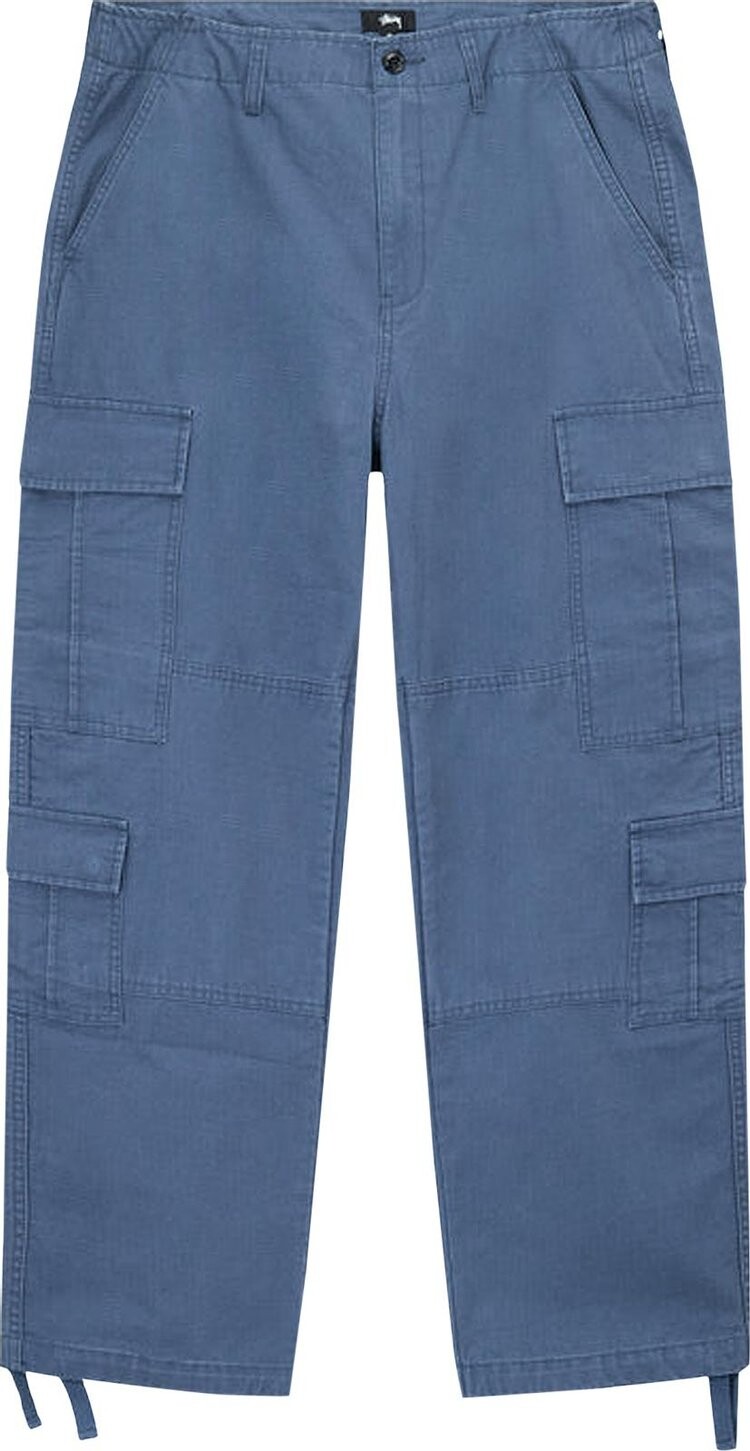 Брюки Stussy Ripstop Surplus Cargo 'Washed Blue', синий
Брюки Stussy Ripstop Surplus Cargo 'Washed Blue', синий