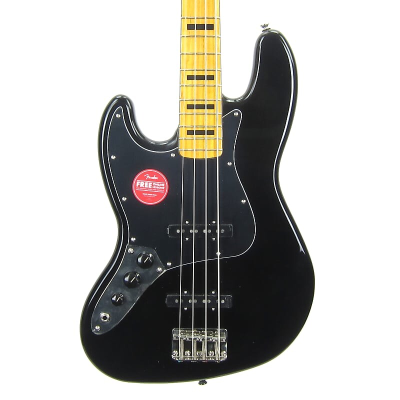 Гитара Fender Squier Classic Vibe '70s Jazz Bass для левой руки, кленовый гриф, черный
Гитара Fender Squier Classic Vibe '70s Jazz Bass для левой руки, кленовый гриф, черный