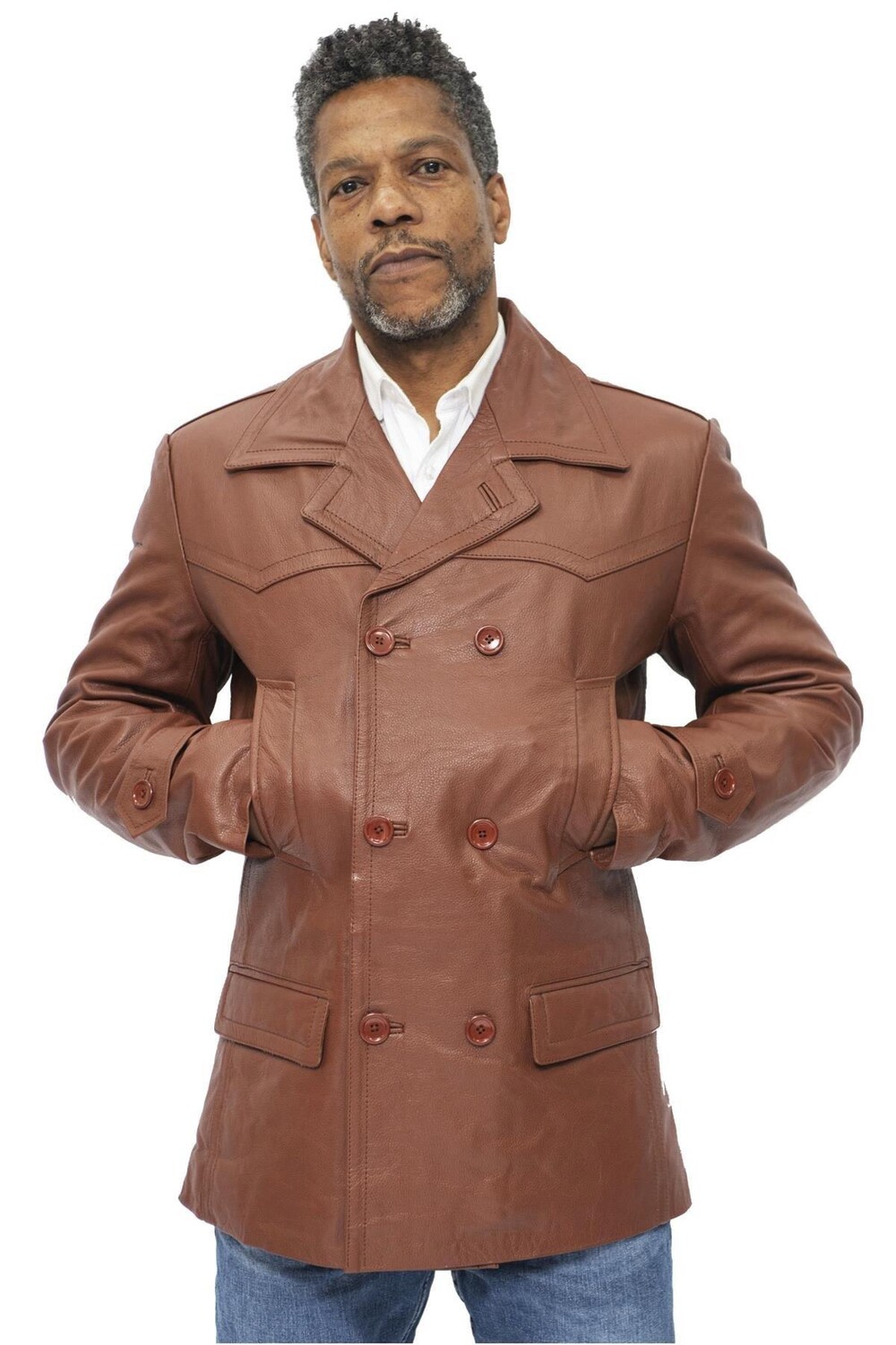 Бушлат из воловьей кожи-Краков Infinity Leather, коричневый
Бушлат из воловьей кожи-Краков Infinity Leather, коричневый