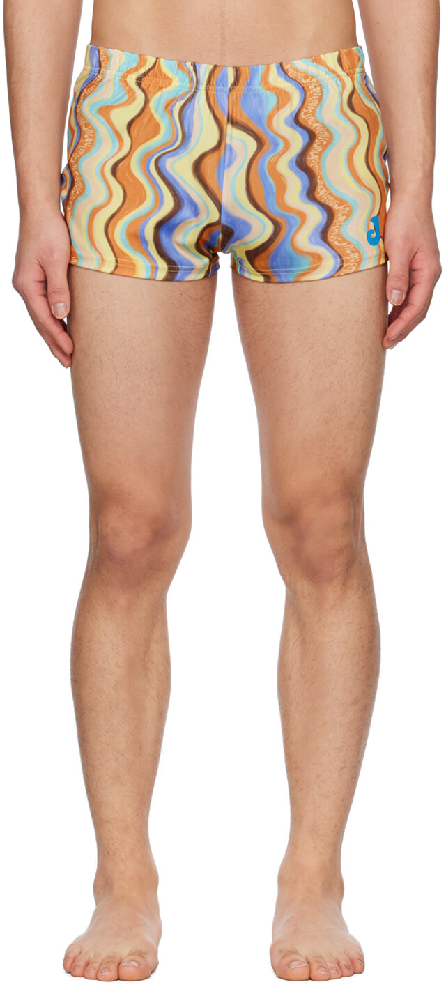 Разноцветные плавки Le Raphia 'Le Short De Bain' Jacquemus 
Разноцветные плавки Le Raphia 'Le Short De Bain' Jacquemus