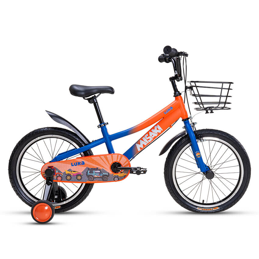 Велосипед детский MISAKI Luka 4 18", оранжевый/синий
Велосипед детский MISAKI Luka 4 18", оранжевый/синий