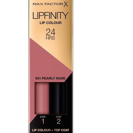 Lipfinity Стойкая двухфазная губная помада 001 Pearly Nude 4,2 г Max Factor
Lipfinity Стойкая двухфазная губная помада 001 Pearly Nude 4,2 г Max Factor