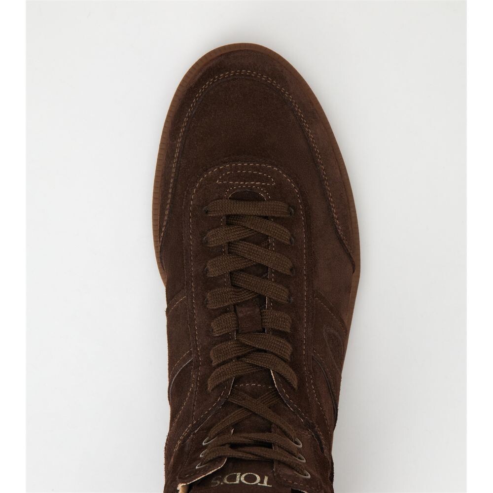 Высокие замшевые кроссовки Tod's Tabs, коричневый
Высокие замшевые кроссовки Tod's Tabs, коричневый