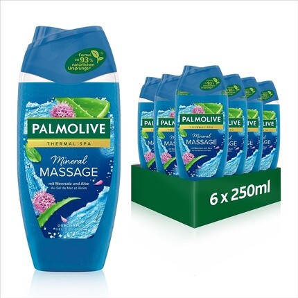 Гель для душа Wellness Massage 250 мл с морской солью, экстрактом алоэ и эфирным маслом, Palmolive
Гель для душа Wellness Massage 250 мл с морской солью, экстрактом алоэ и эфирным маслом, Palmolive