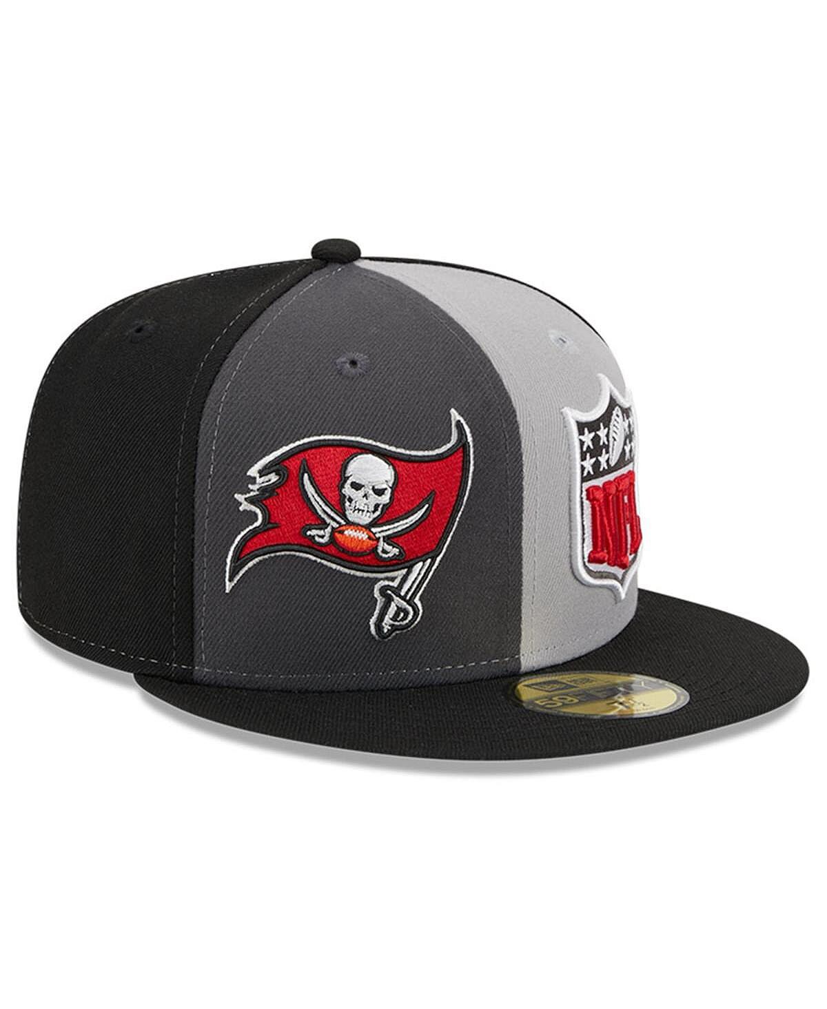 Мужская серо-черная кепка Tampa Bay Buccaneers 2023 Sideline 59FIFTY New Era
Мужская серо-черная кепка Tampa Bay Buccaneers 2023 Sideline 59FIFTY New Era