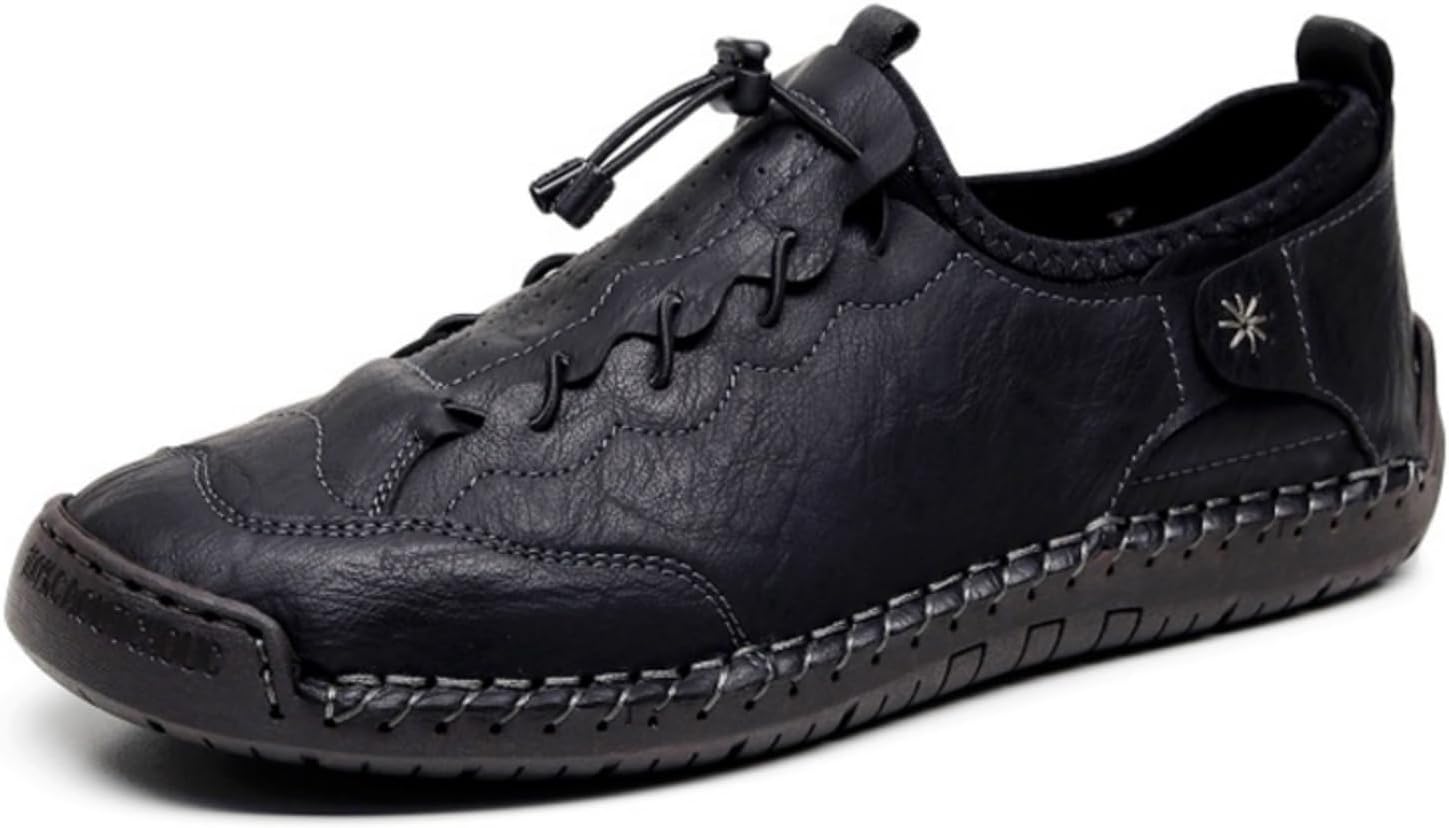 Мужские кожаные слипоны ручной работы, с круглым носком, низкие, повседневные, удобные, легкие, дышащие, с нескользящей подошвой для ходьбы, вождения, работы в офисе, поездок на выходные, морские туфли Yrzhgdl, черный
Мужские кожаные слипоны ручной работы, с круглым носком, низкие, повседневные, удобные, легкие, дышащие, с нескользящей подошвой для ходьбы, вождения, работы в офисе, поездок на выходные, морские туфли Yrzhgdl, черный