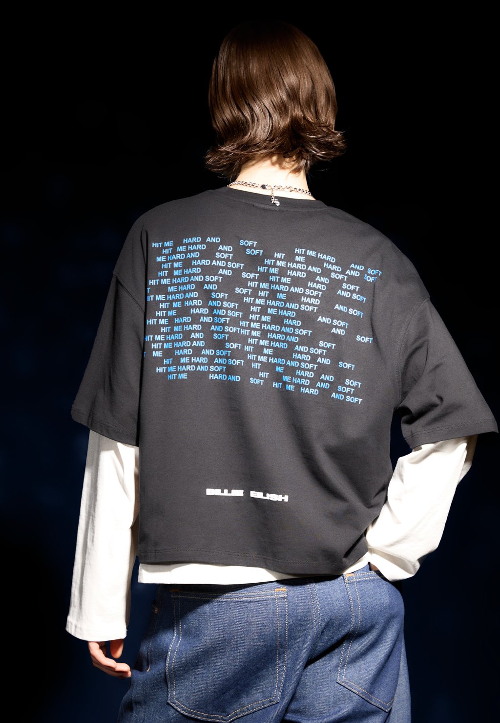 Футболка с принтом BILLIE EILISH SHORT SLEEVE Bershka, черный
Футболка с принтом BILLIE EILISH SHORT SLEEVE Bershka, черный