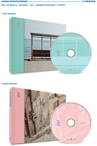 CD диск BTS: You Never Walk Alone (Random cover, incl. 120-page photobook and one random photocard)
CD диск BTS: You Never Walk Alone (Random cover, incl. 120-page photobook and one random photocard)